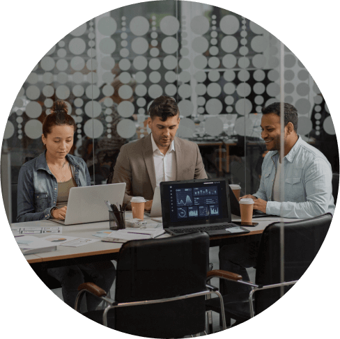 IT Specialist working on business solutions