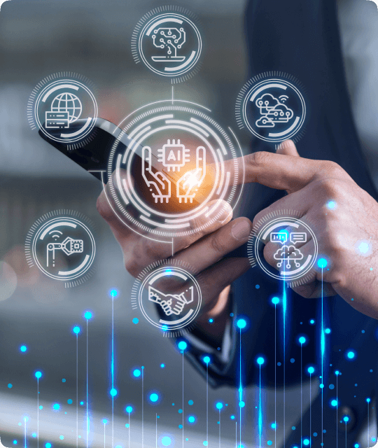 IT expert deploying software solutions